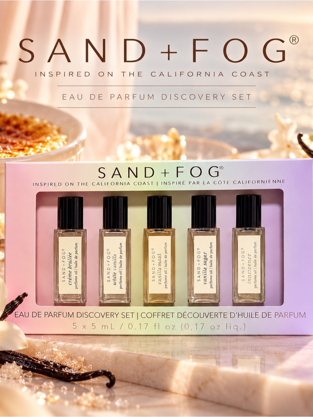 Sand + Fog Fragrance Oil Discovery Set